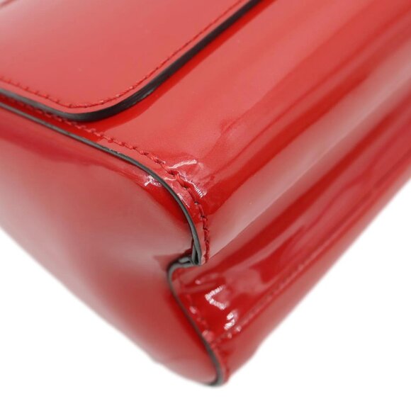 Louis Vuitton  Twist PM Infrarouge Vernis Chain Shoulder Bag Red - Picture 8 of 14